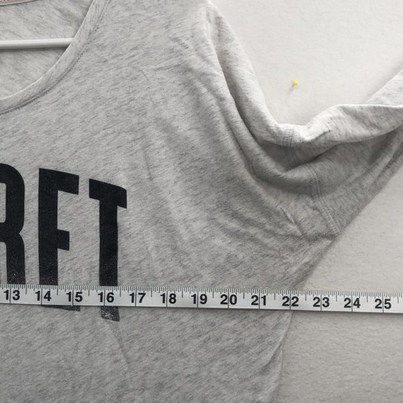 Victorias Secret Womens White Long Sleeve Round Neck T Shirt Top Size Medium - Picture 4 of 5